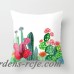 Elife poliéster Cactus cojín Frida Kahlo funda de almohada flamingo almohadas para sofá coche cintura Cojines decorativos ali-84346577